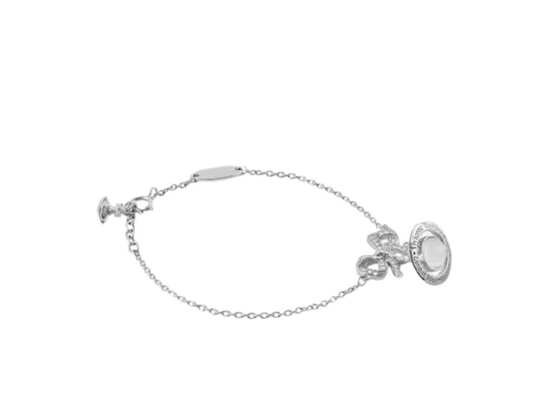 Vivienne Westwood Vivienne Westwood Octavie Bracelet Platinum White