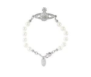Buy Vivienne Westwood Mini Bas Relief Bracelet - silver at Sasom – Authentic and Ready to Ship