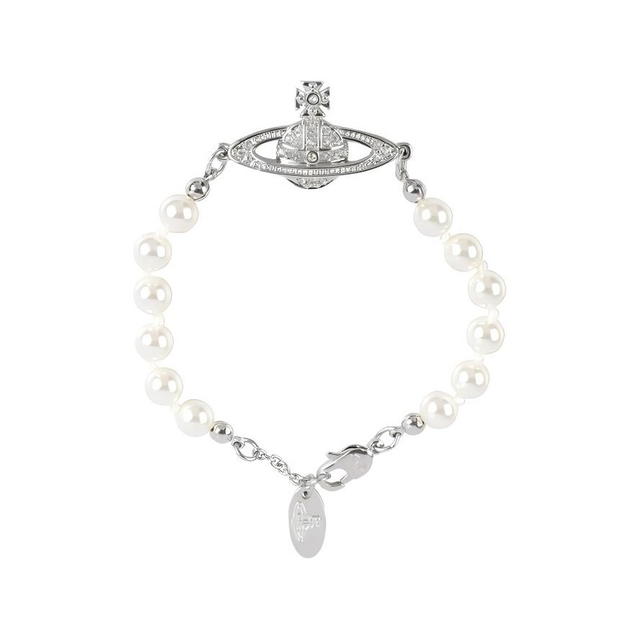 Vivienne Westwood Vivienne Westwood Mini Bas Relief Bracelet - silver - view 1