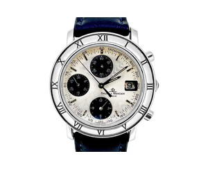 Buy Baume & Mercier Baume & Mercier Chronograph Automatic 6104.000.2 White Blue at Sasom – Authentic and Ready to Ship