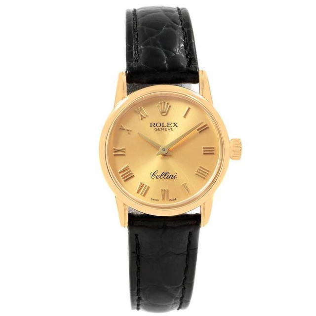 Rolex Rolex Cellini Classic 18k Yellow Gold Ladies Watch Champagne - view 2