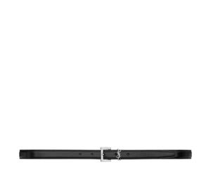 Buy Saint Laurent Cassandre Thin Leather Belt at Sasom – Authentic and Ready to Ship