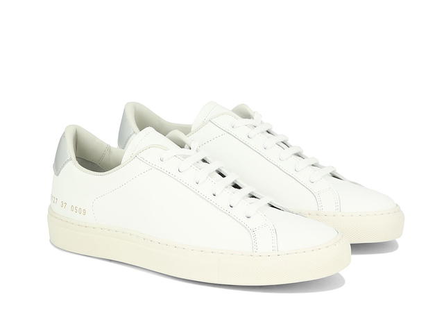 Common Projects Common Projects Retro Classic Sneakerswhite Pelle Gomma (W) - view 2