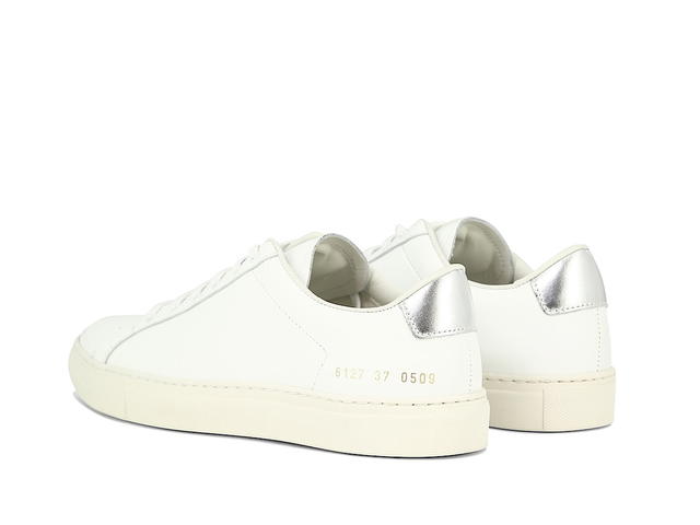 Common Projects Common Projects Retro Classic Sneakerswhite Pelle Gomma (W) - view 4