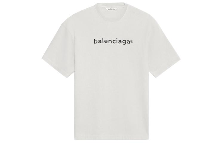 Balenciaga Balenciaga T Shirt Regular Fit Unisex Gray