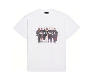 Buy Balenciaga T Shirt Regular Fit Men's White at Sasom – Authentic and Ready to Ship