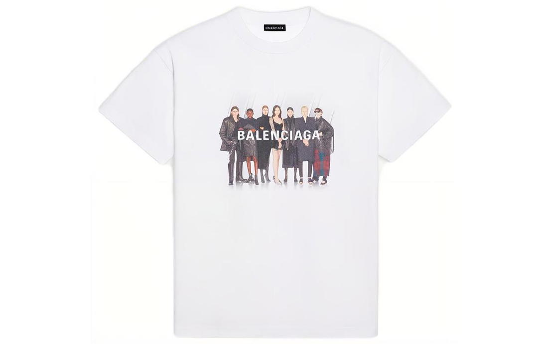 Balenciaga Balenciaga T Shirt Regular Fit Men's White