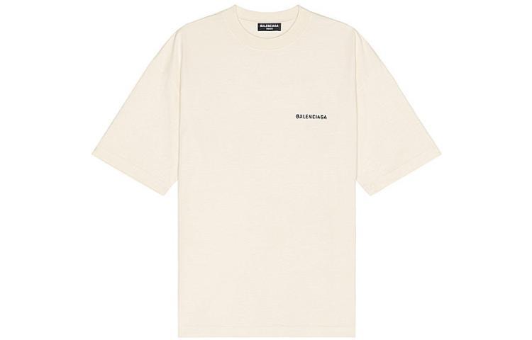 Balenciaga Balenciaga Back Logo Medium Fit T shirt