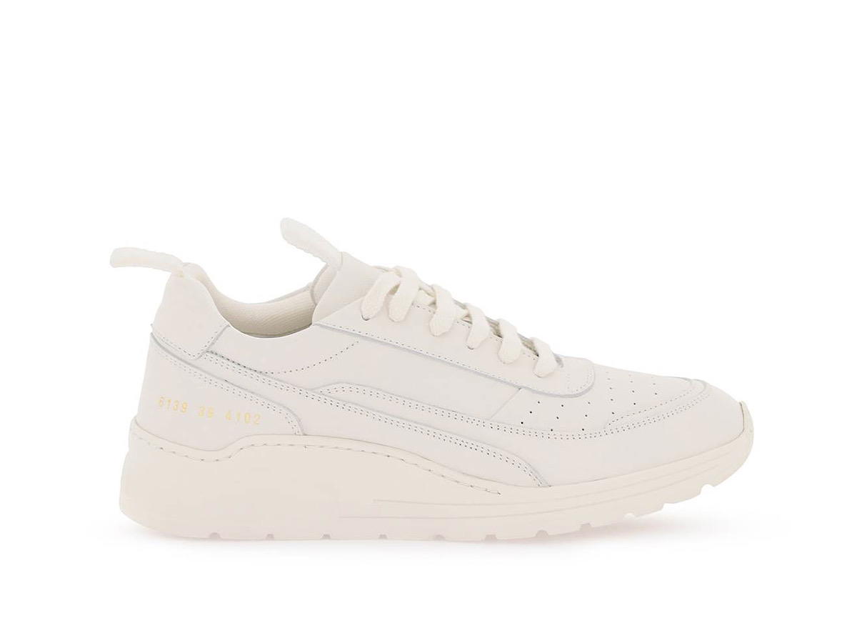 Buy Common Projects Track 90 Sneakerswhite Calfskin (W) at Sasom – Authentic and Ready to Ship