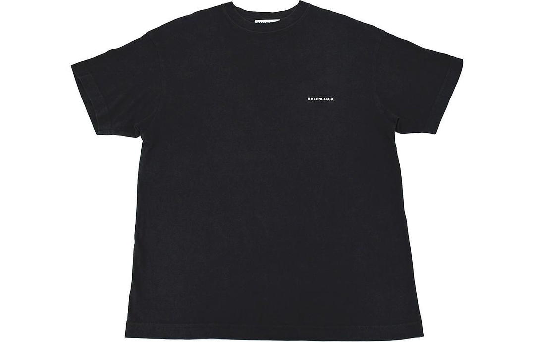 Balenciaga Balenciaga T Shirt Regular Fit Men's Black