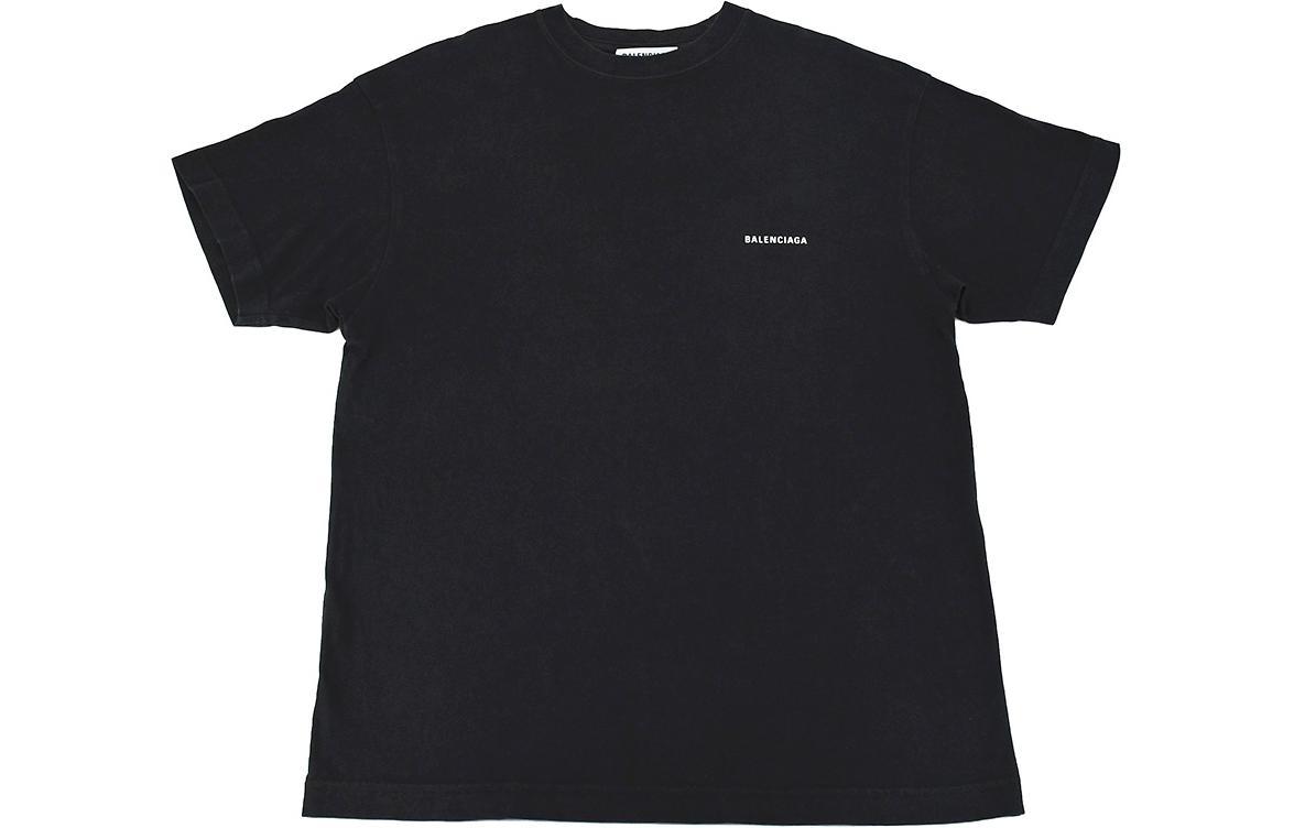 Balenciaga Balenciaga T Shirt Regular Fit Men's Black