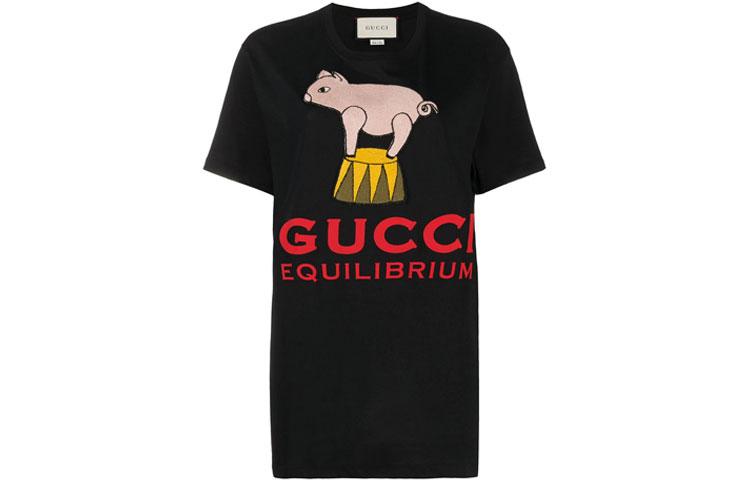 Gucci Gucci T Shirts Women's Black