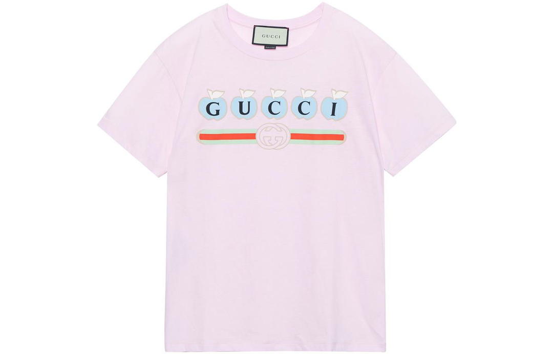 Gucci Gucci T Shirts Unisex Pink