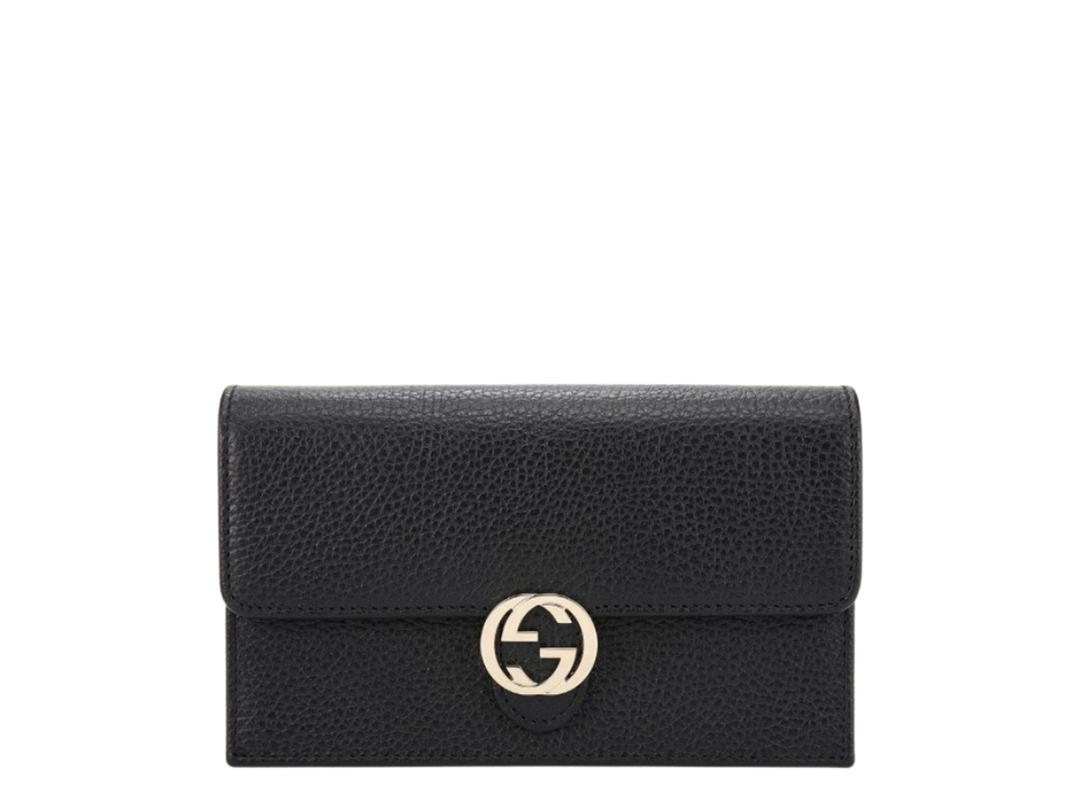 Gucci Gucci Interlocking G Chain Wallet Strap