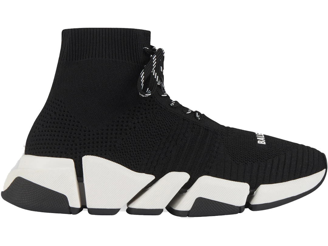Balenciaga Balenciaga Speed 2.0 Lace Up Black White (Women's)