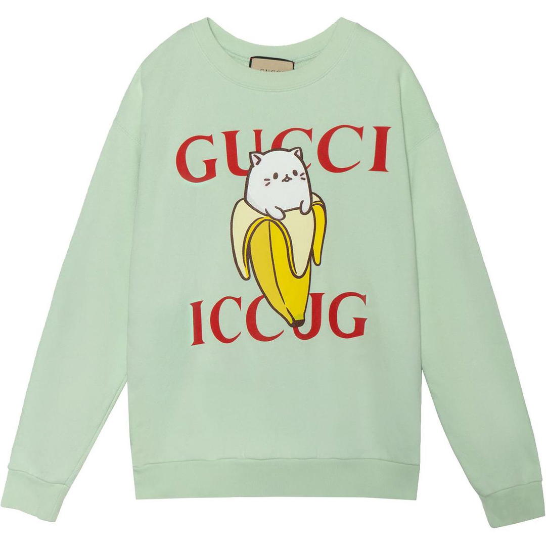Gucci Gucci Sweatshirts Unisex Green