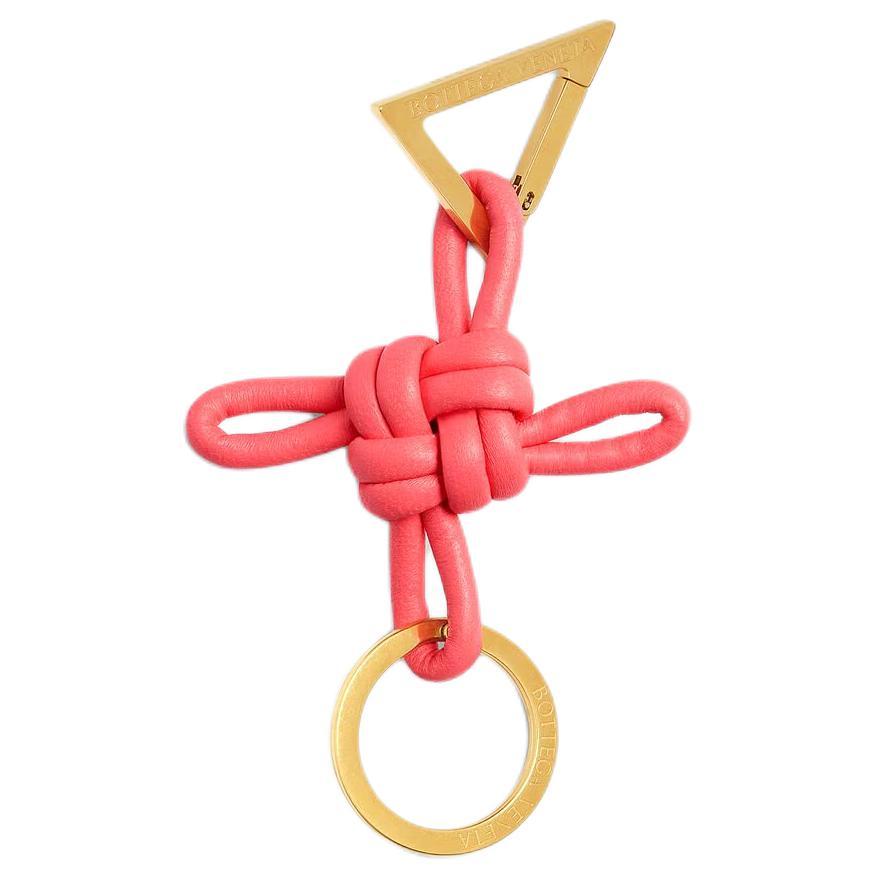 Bottega Veneta Bottega Veneta Logo Engraved Triangle Keyring