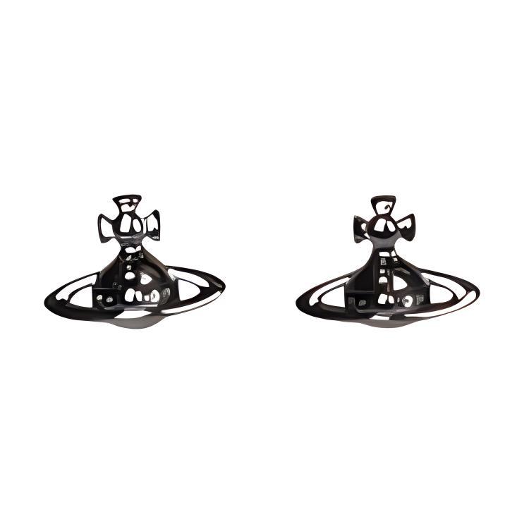 Vivienne Westwood Vivienne Westwood Brass Earrings Unisex Gray