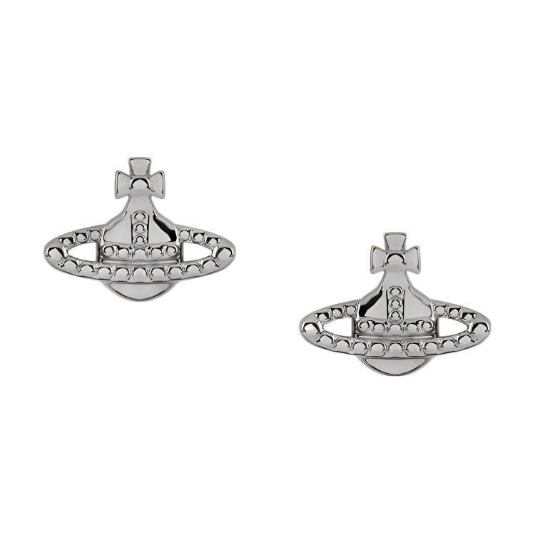Vivienne Westwood Vivienne Westwood Brass Stud Earrings Women's Silver