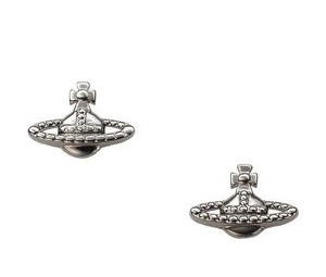 Buy Vivienne Westwood Farah Earrings - gun gray at Sasom – Authentic and Ready to Ship