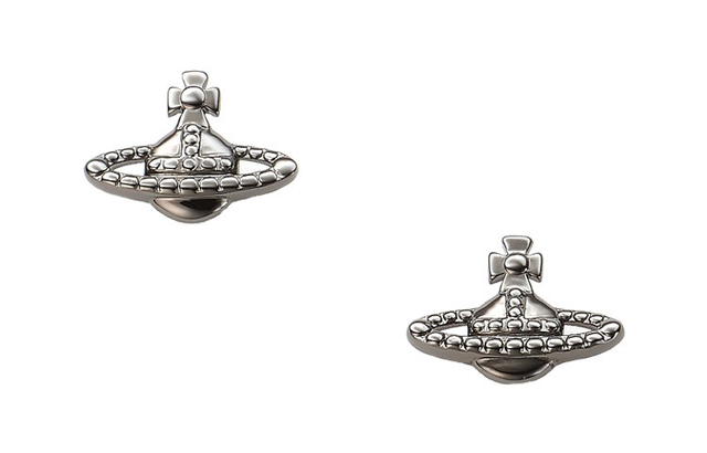 Vivienne Westwood Vivienne Westwood Farah Earrings - gun gray - view 1