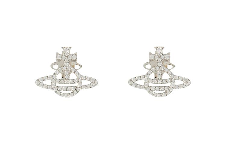 Vivienne Westwood Vivienne Westwood Calliope Embellished Orb-plaque Earrings