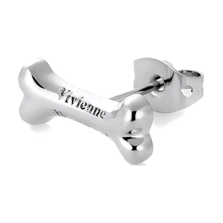 Vivienne Westwood Vivienne Westwood Brass Stud Earrings Men's Silver