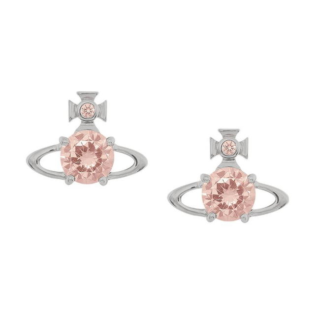 Vivienne Westwood Vivienne Westwood Reina Earrings - Silver/Champagne - view 2