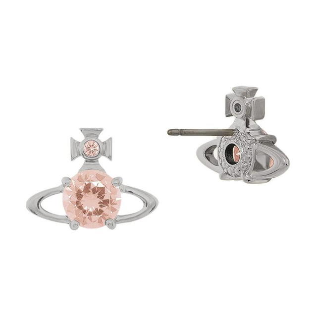 Vivienne Westwood Vivienne Westwood Reina Earrings - Silver/Champagne - view 3