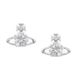 Buy Vivienne Westwood Classic Earrings - silver at Sasom – Authentic and Ready to Ship