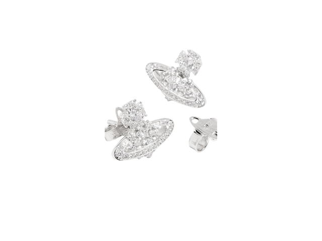 Vivienne Westwood Vivienne Westwood Narcissa Earrings Silver - view 2
