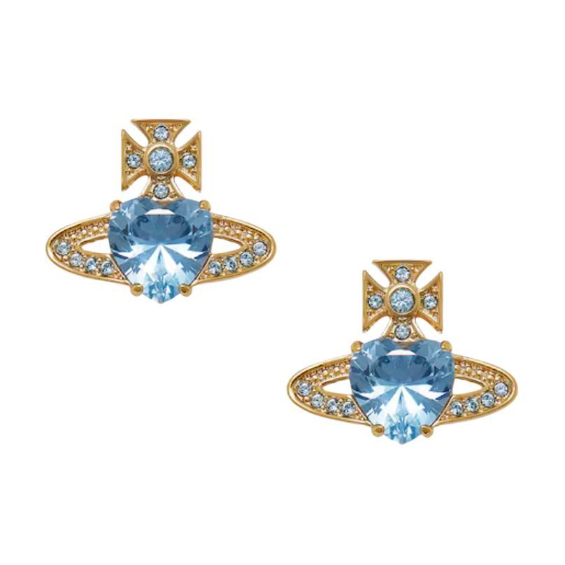 Vivienne Westwood Vivienne Westwood Brass Stud Earrings Women's Gold