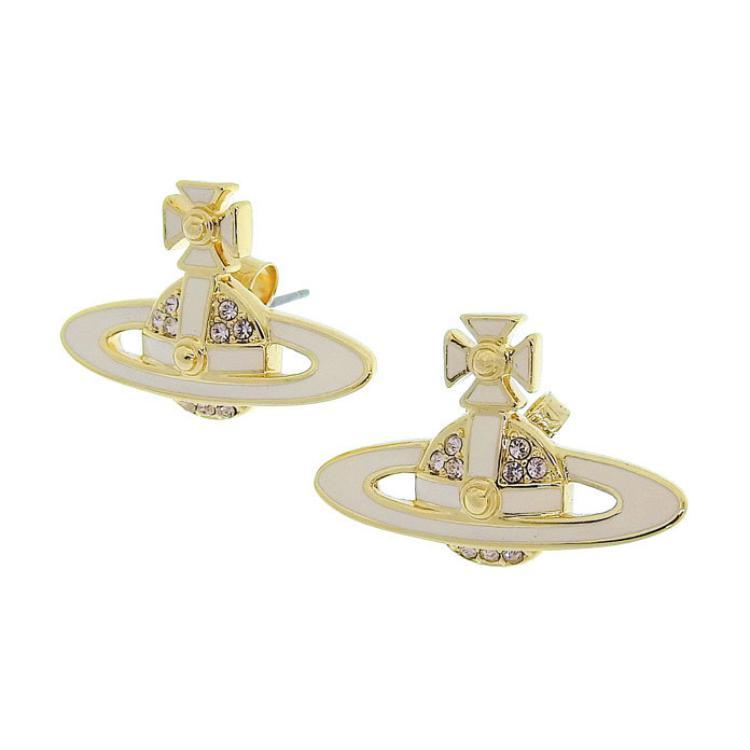 Vivienne Westwood Vivienne Westwood Gold Plated Stud Earrings Women's Gold