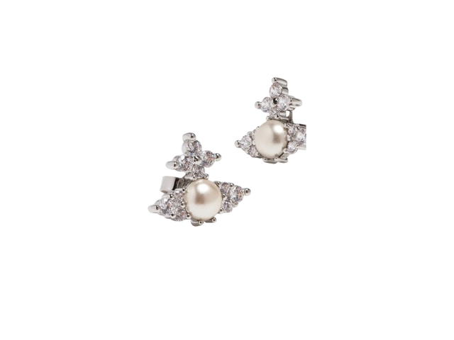 Vivienne Westwood Vivienne Westwood Feodora Earrings Silver - view 3