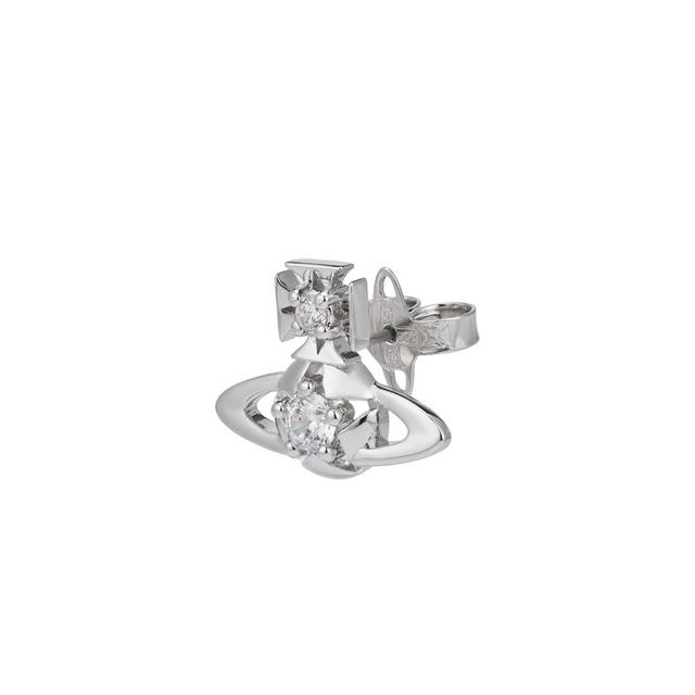 Vivienne Westwood Vivienne Westwood Lee Orb Earrings - Silver - view 3