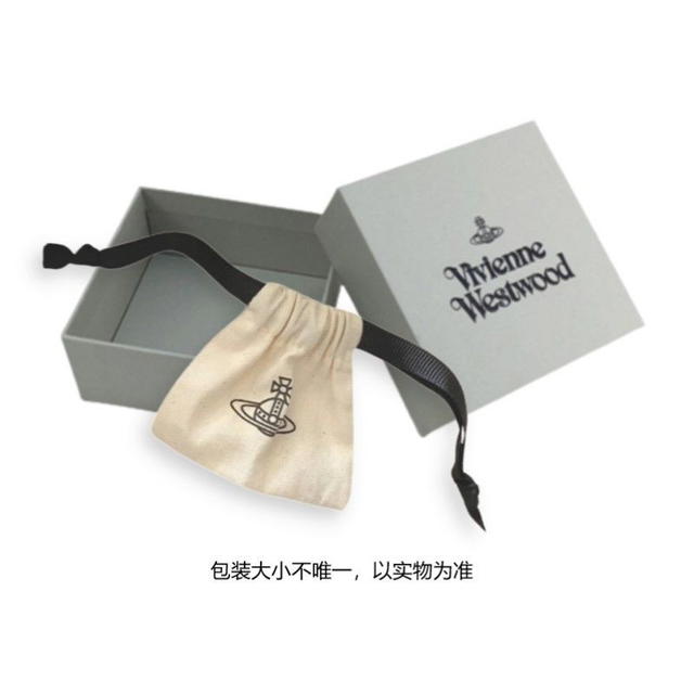 Vivienne Westwood Vivienne Westwood Brass Earrings - Pearl White - view 1