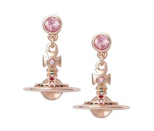 Buy Vivienne Westwood Brass Earrings Women's Rose Gold at Sasom – Authentic and Ready to Ship