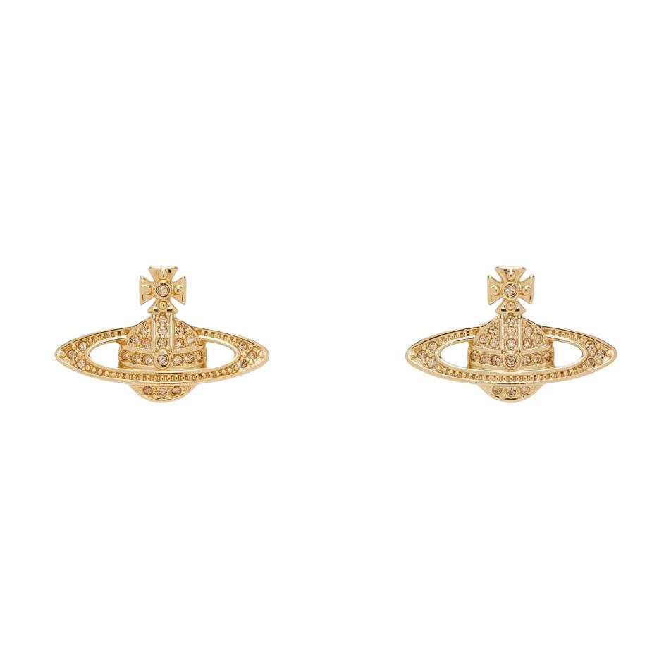 Vivienne Westwood Vivienne Westwood Brass Stud Earrings Women's Gold