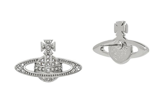 Vivienne Westwood Vivienne Westwood Mini Bas Relief Studs - silver - view 2