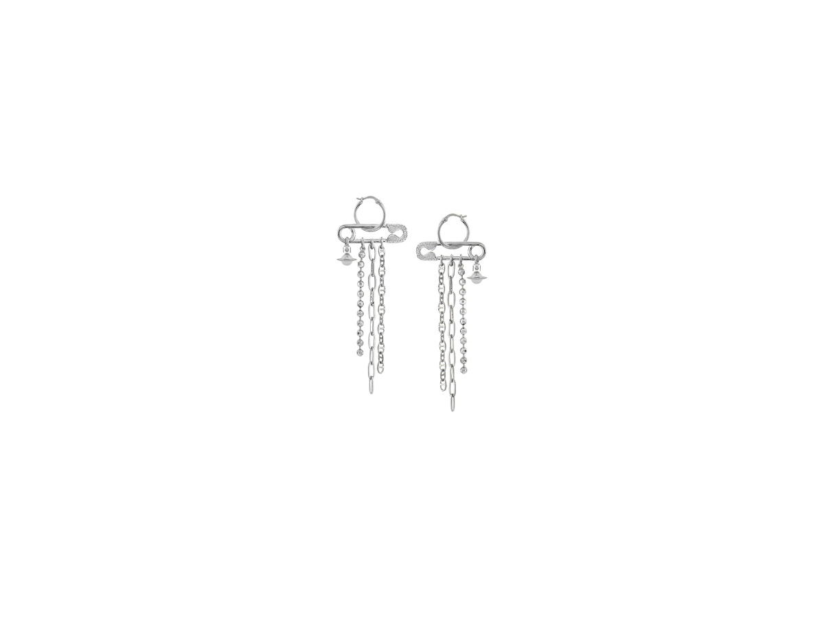 Vivienne Westwood Vivienne Westwood Ginetta Earrings Platinum