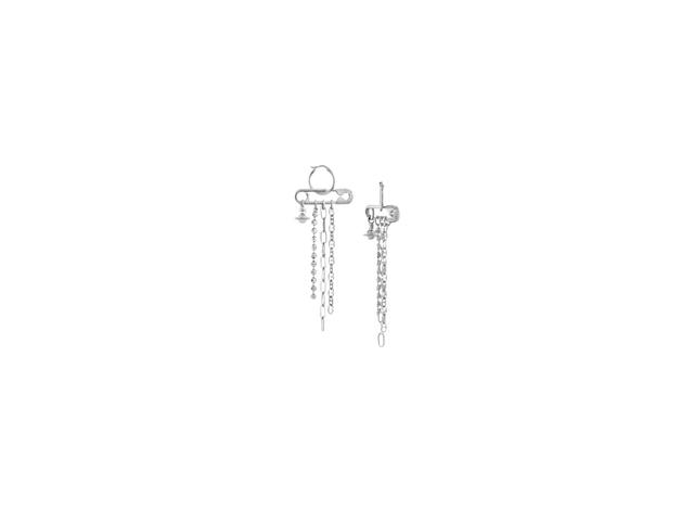 Vivienne Westwood Vivienne Westwood Ginetta Earrings Platinum - view 2