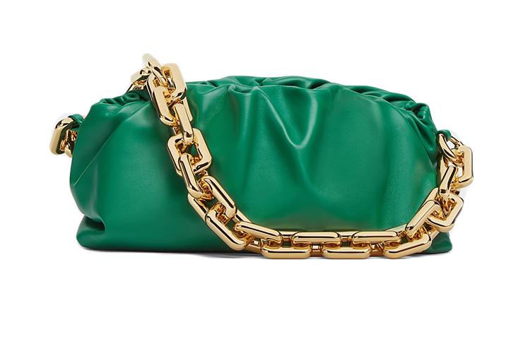 Bottega Veneta Bottega Veneta Chain Pouch Racing Green