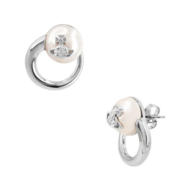 Vivienne Westwood Vivienne Westwood Brass Earrings - Silver - view 4