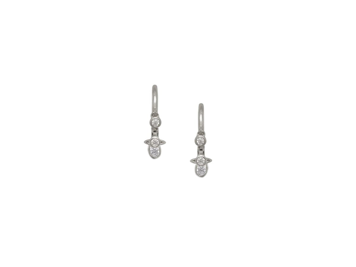 Vivienne Westwood Vivienne Westwood Gale Earrings Silver White