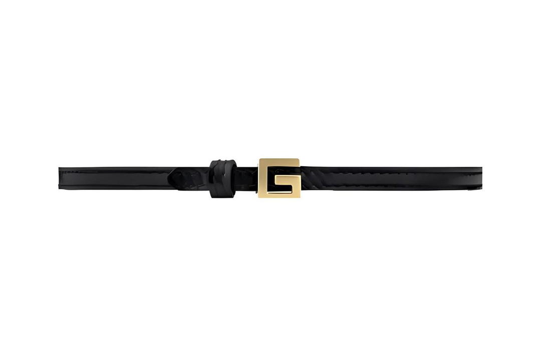 Gucci Gucci Leather Necklaces Unisex Black