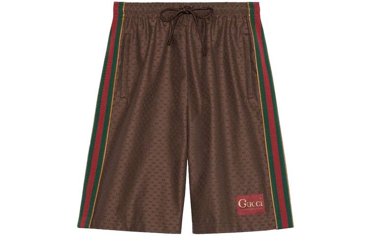Gucci Gucci Casual Shorts Men Brown