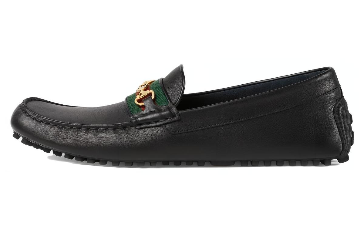 Gucci Gucci Horsebit Casual Shoes Men's Black