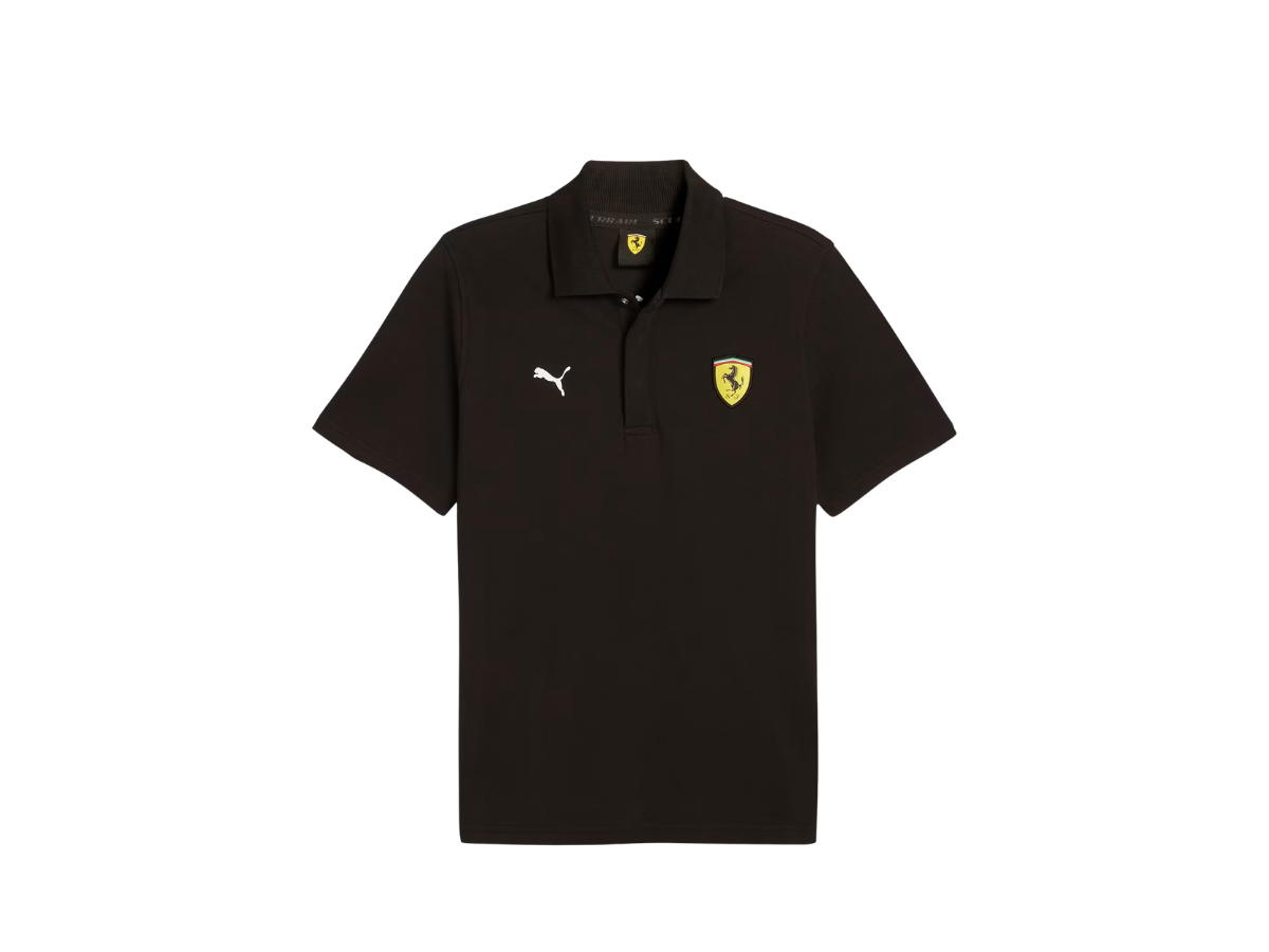 Puma Puma Scuderia Ferrari Race Graphic Polo Shirt Black