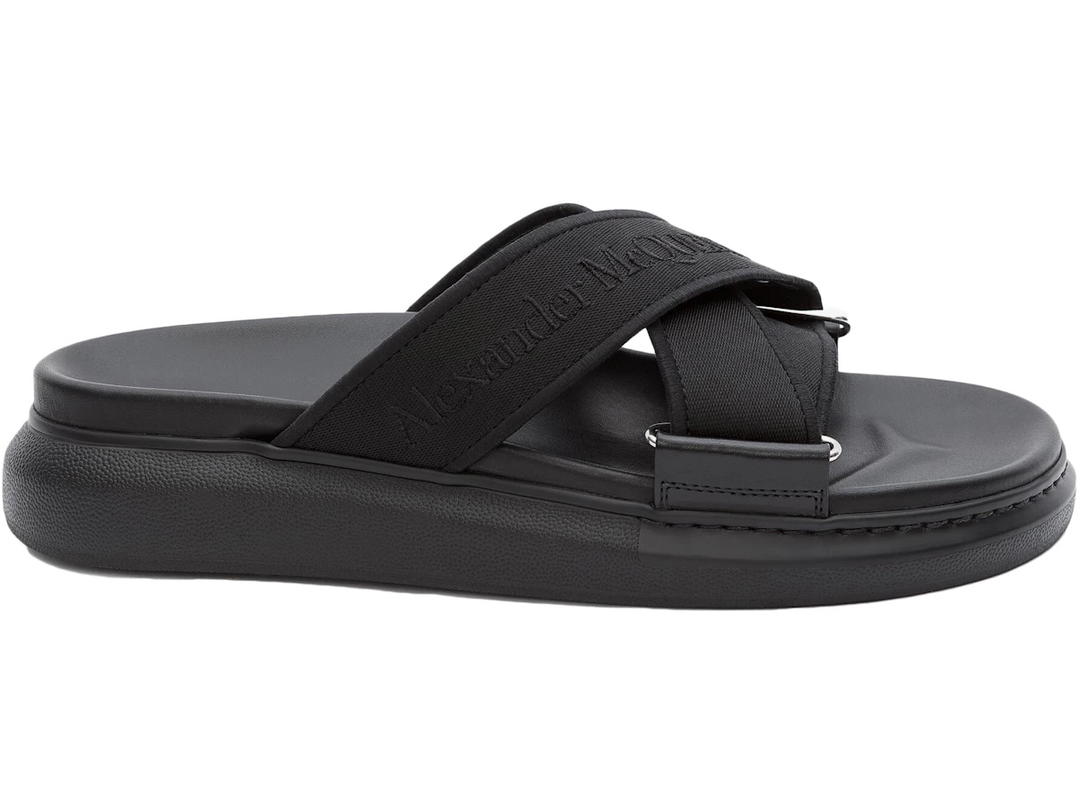 Alexander McQueen Alexander McQueen Oversized Hybrid Slide Black