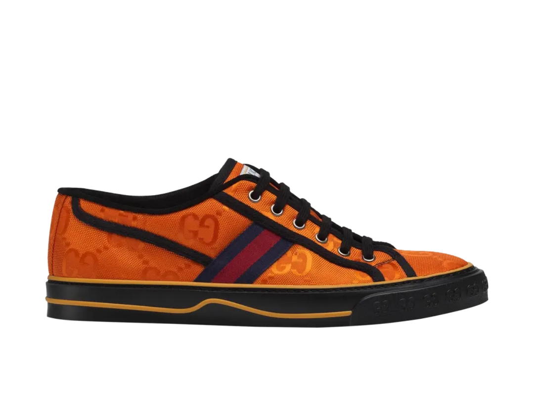 Gucci Gucci Tennis 1977 Off The Grid Low Orange